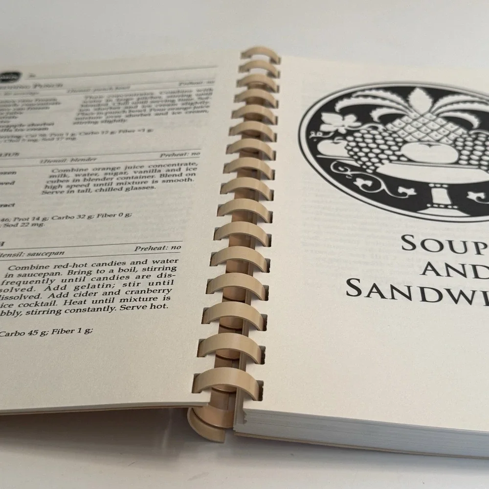 Iowa Methodist Banquet Des Moines Iowa Cookbook Spiral Bound Recipes Vintage